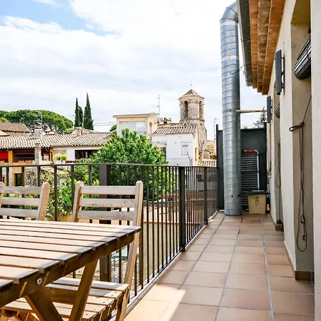 Ca Leudald 3 Apartamento En Besalu Con Terraza Exterior photo